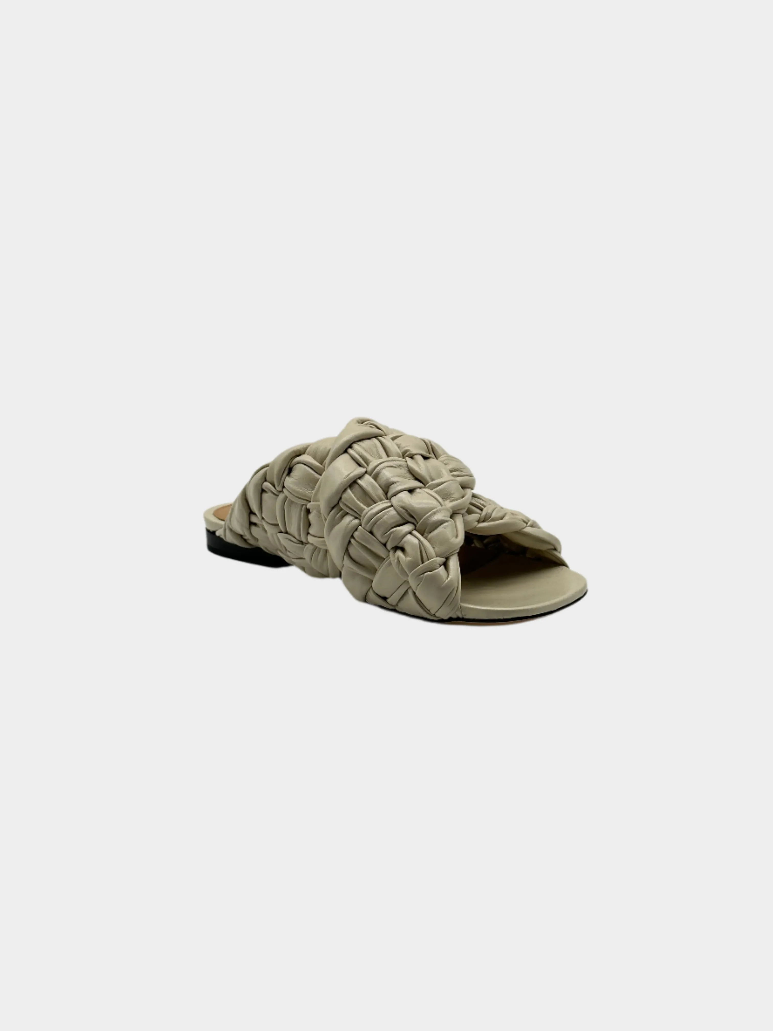 Intreccio Motif Flat Shoes