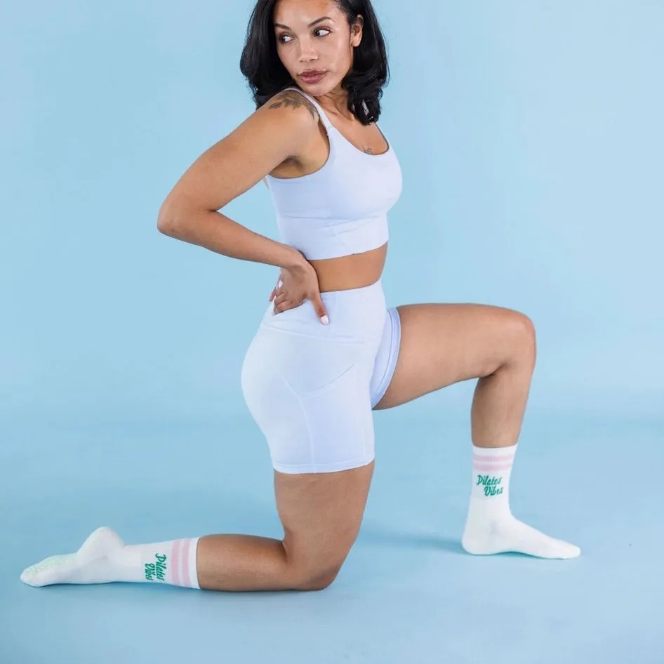 It's a Vibe - Crew Grip Sock (Barre / Pilates)