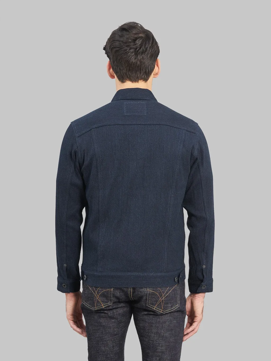 Japan Blue Sashiko Type II Jacket Indigo