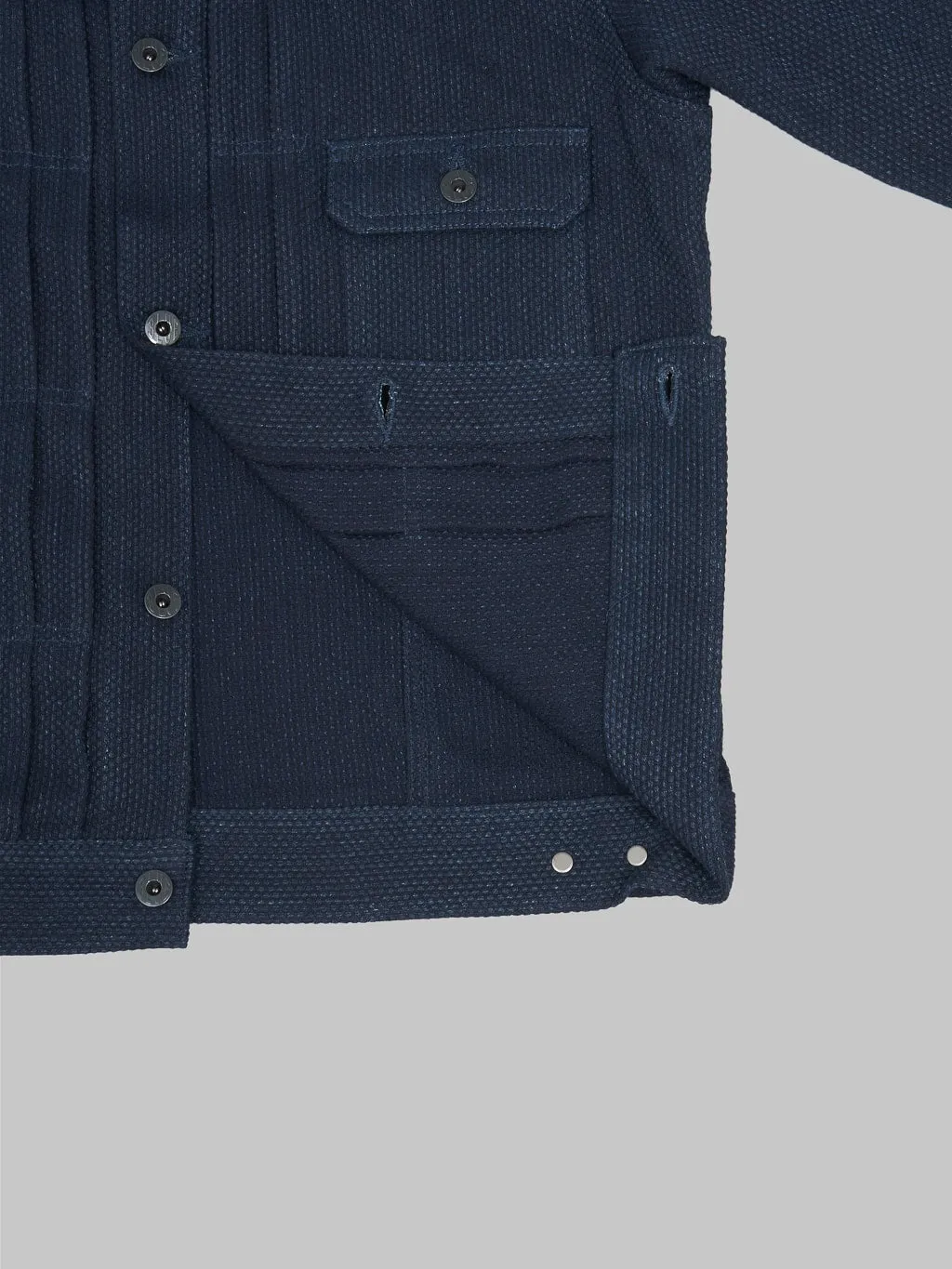 Japan Blue Sashiko Type II Jacket Indigo