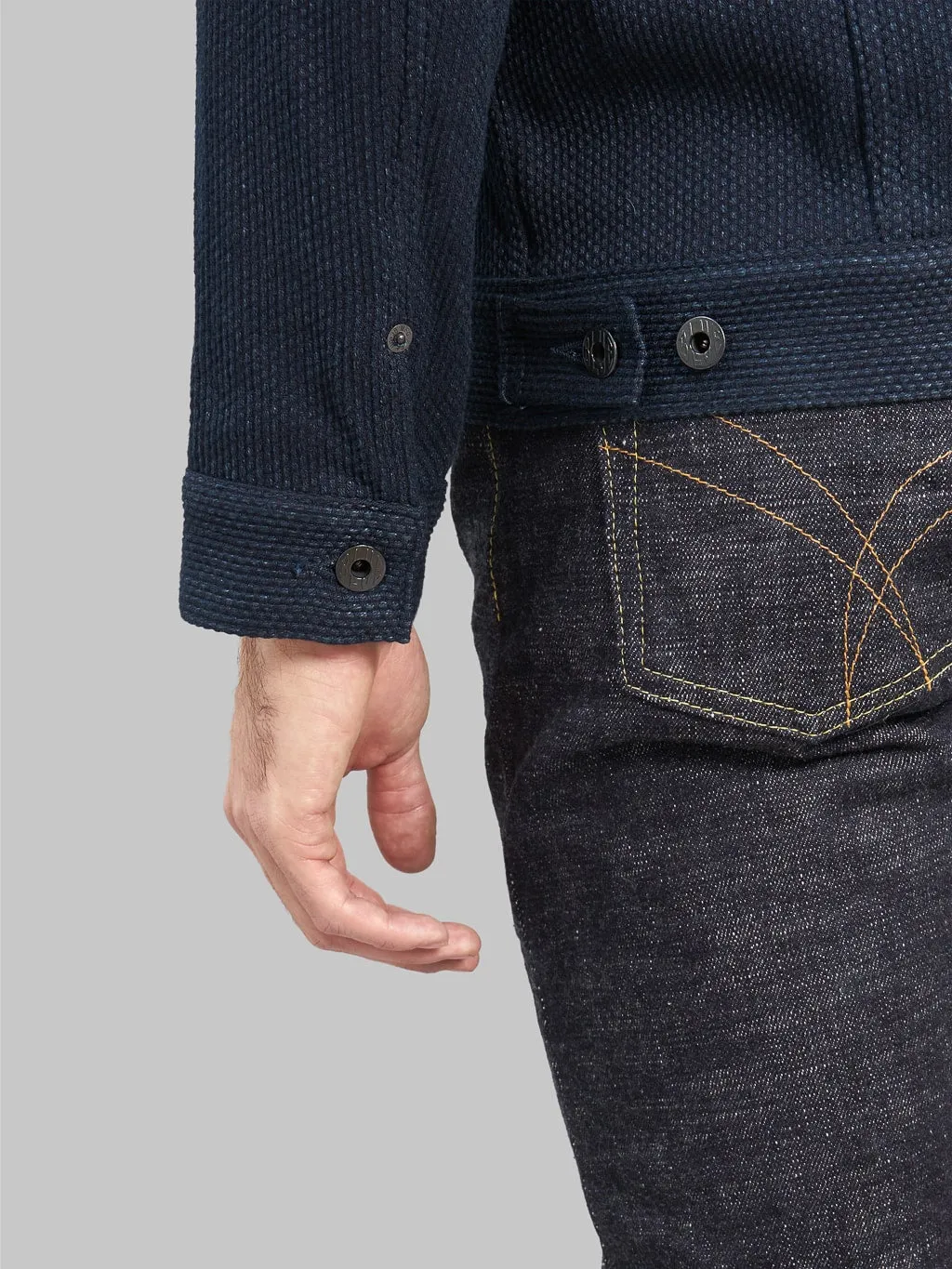 Japan Blue Sashiko Type II Jacket Indigo