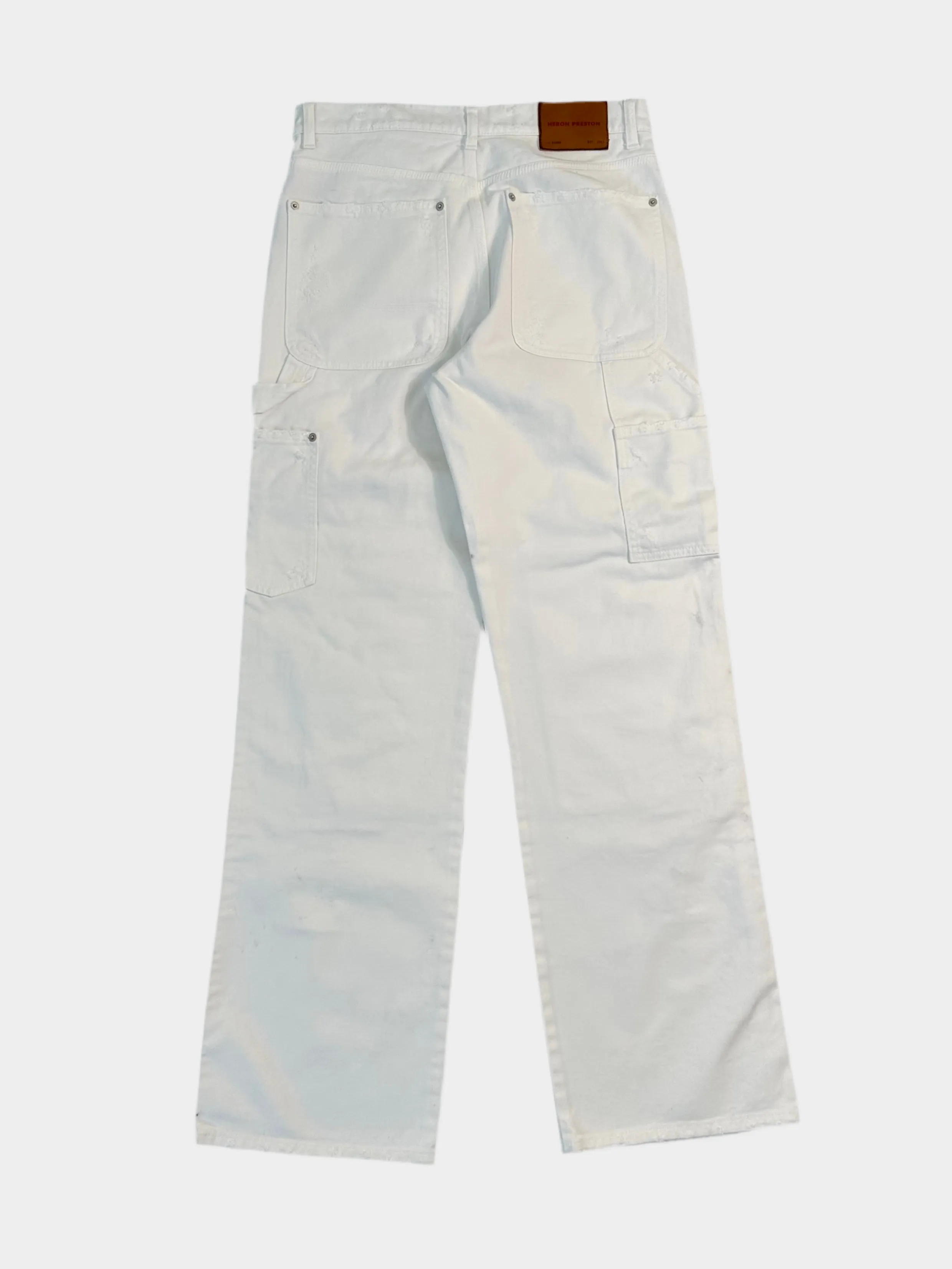 Jeans Cargo Con Strappi
