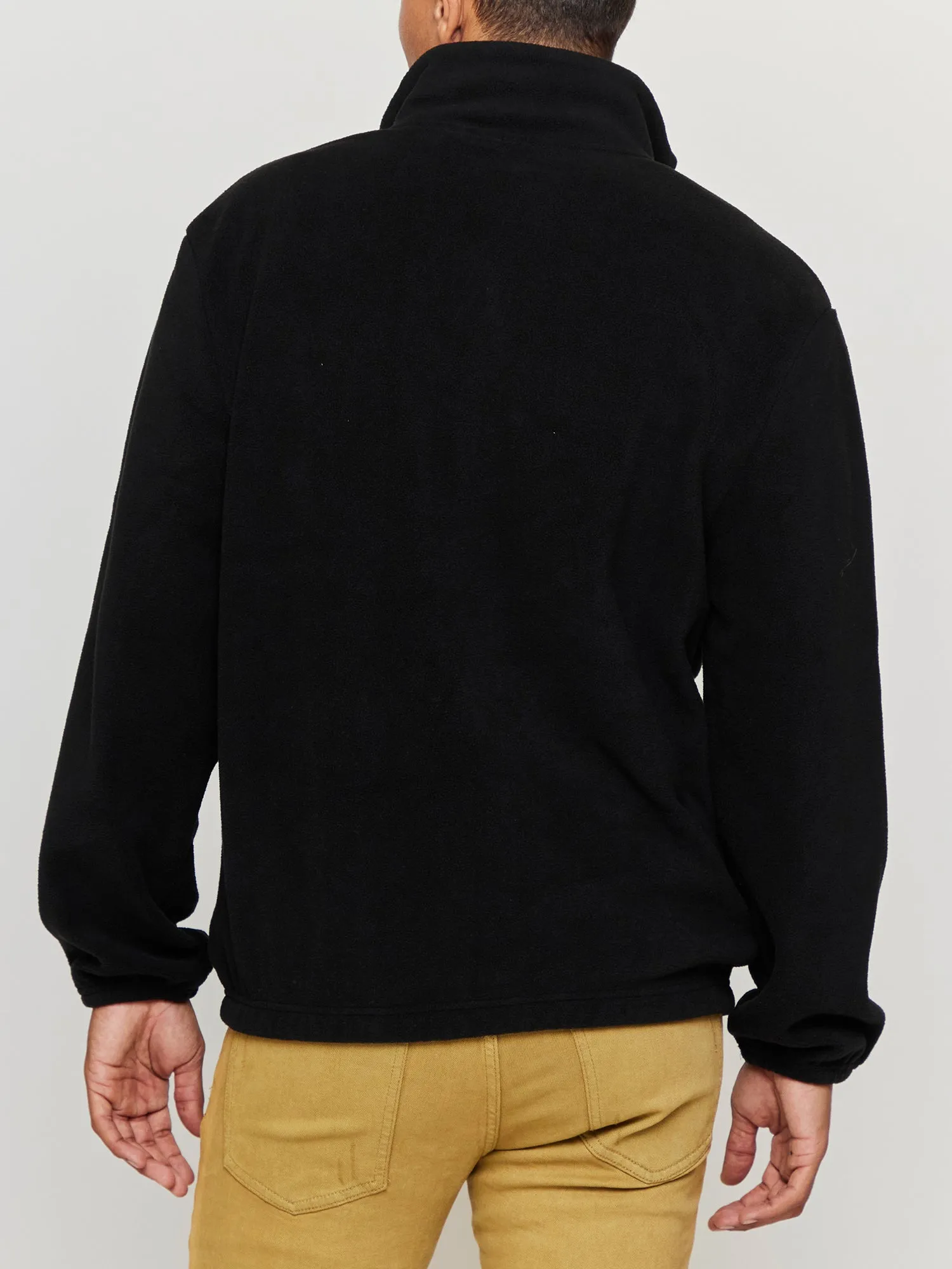 Jet Lag Polar Fleece in Black