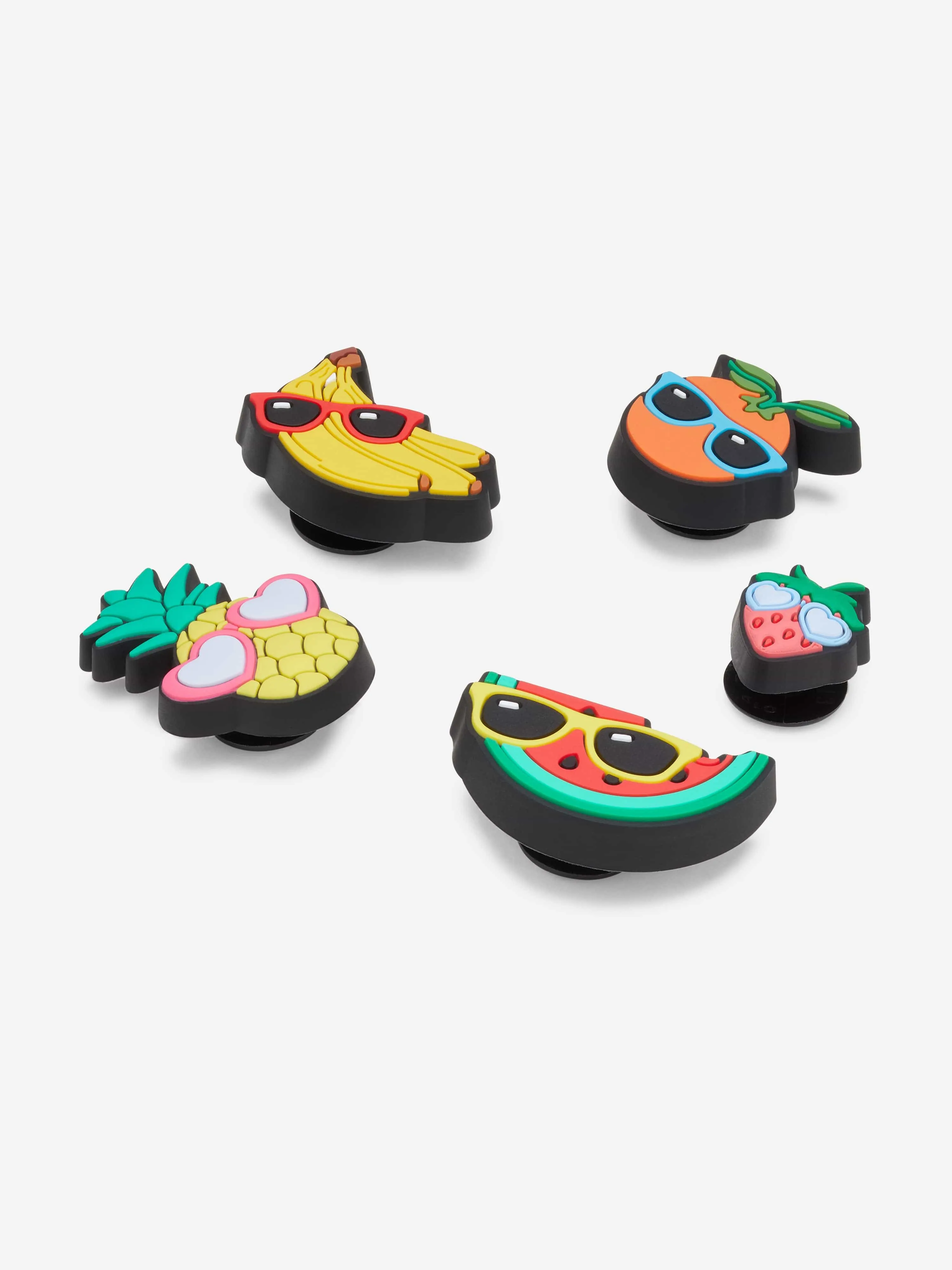 Kids Cute Fruit with Summer Jibbitz™ 5 Pack in Multicolour