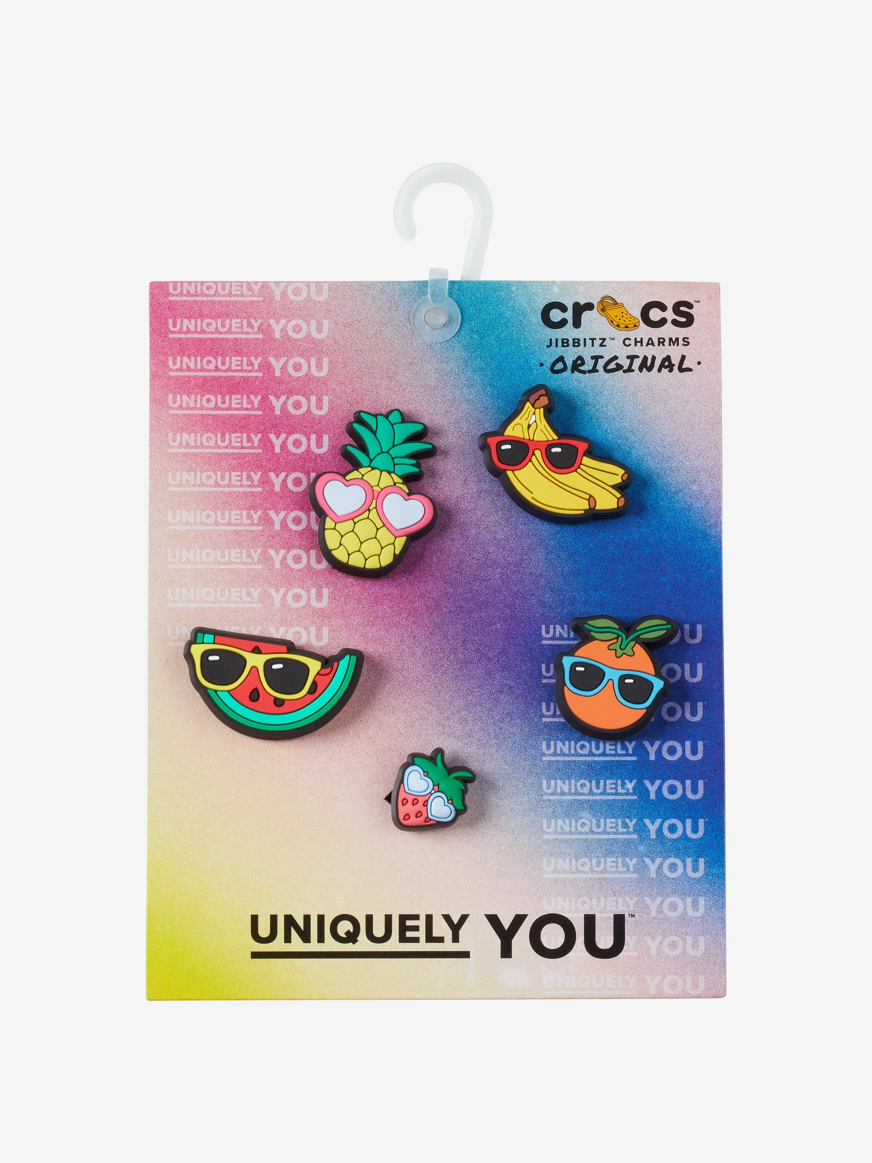 Kids Cute Fruit with Summer Jibbitz™ 5 Pack in Multicolour