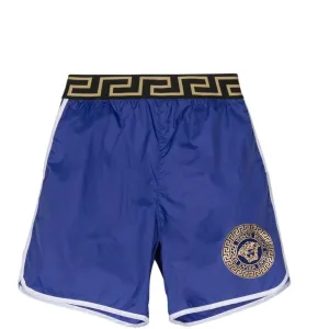 Kids Versace Logo Swimshorts