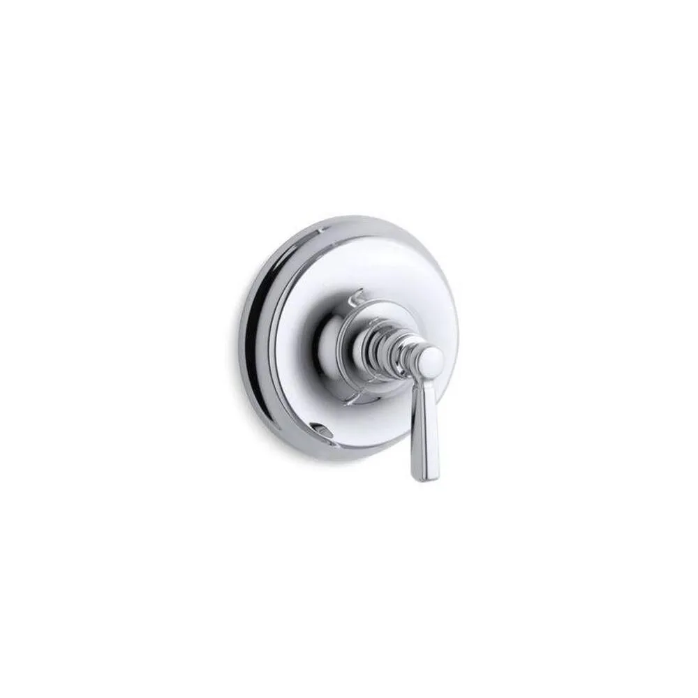 Kohler TS10584-4-CP Bancroft 1-Handle Wall-Mount Tub and Shower Faucet Trim Kit in Polished Chrome