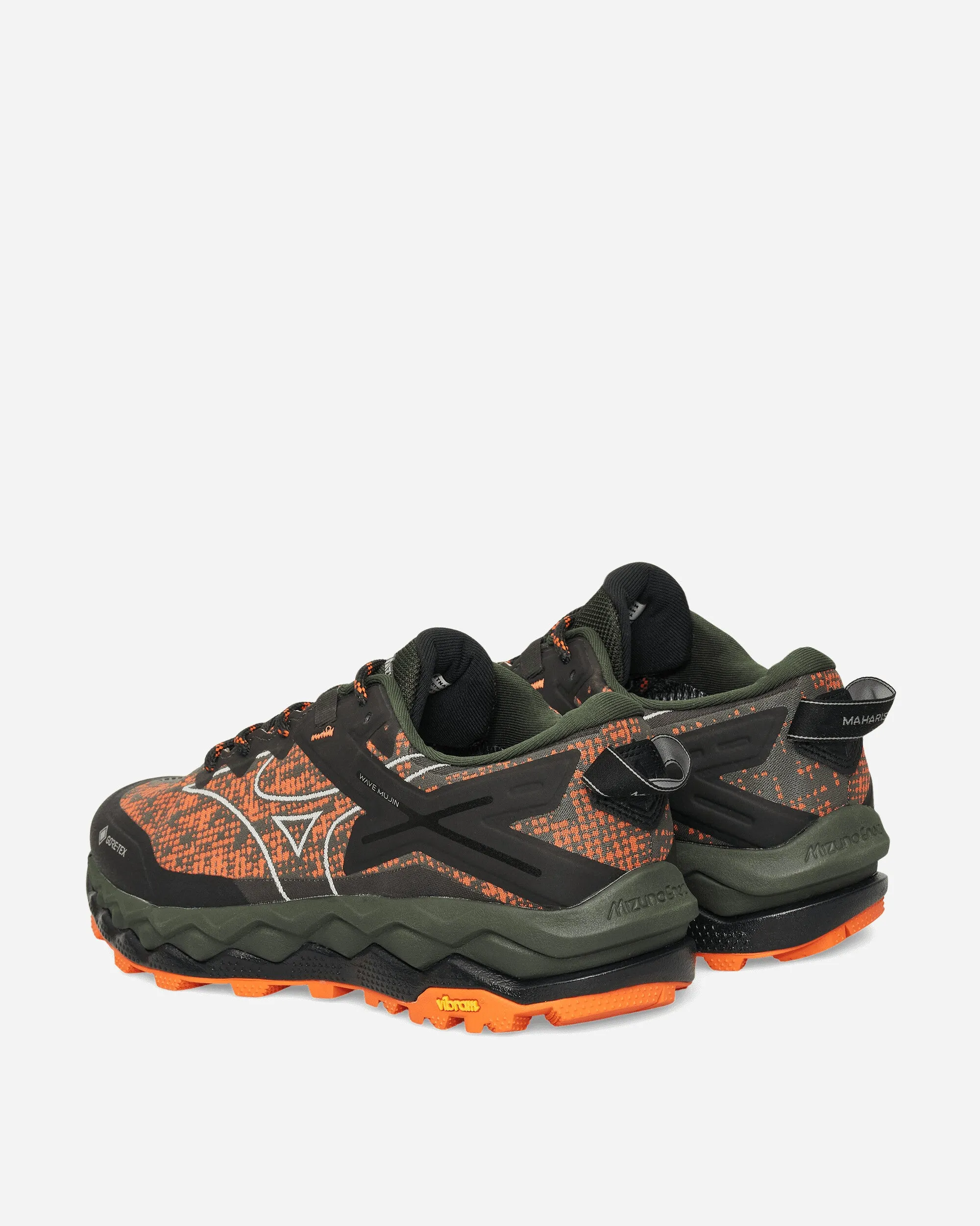 Maharishi Wave Mujin LS GTX Sneakers Vibrant Orange / Cool Gray