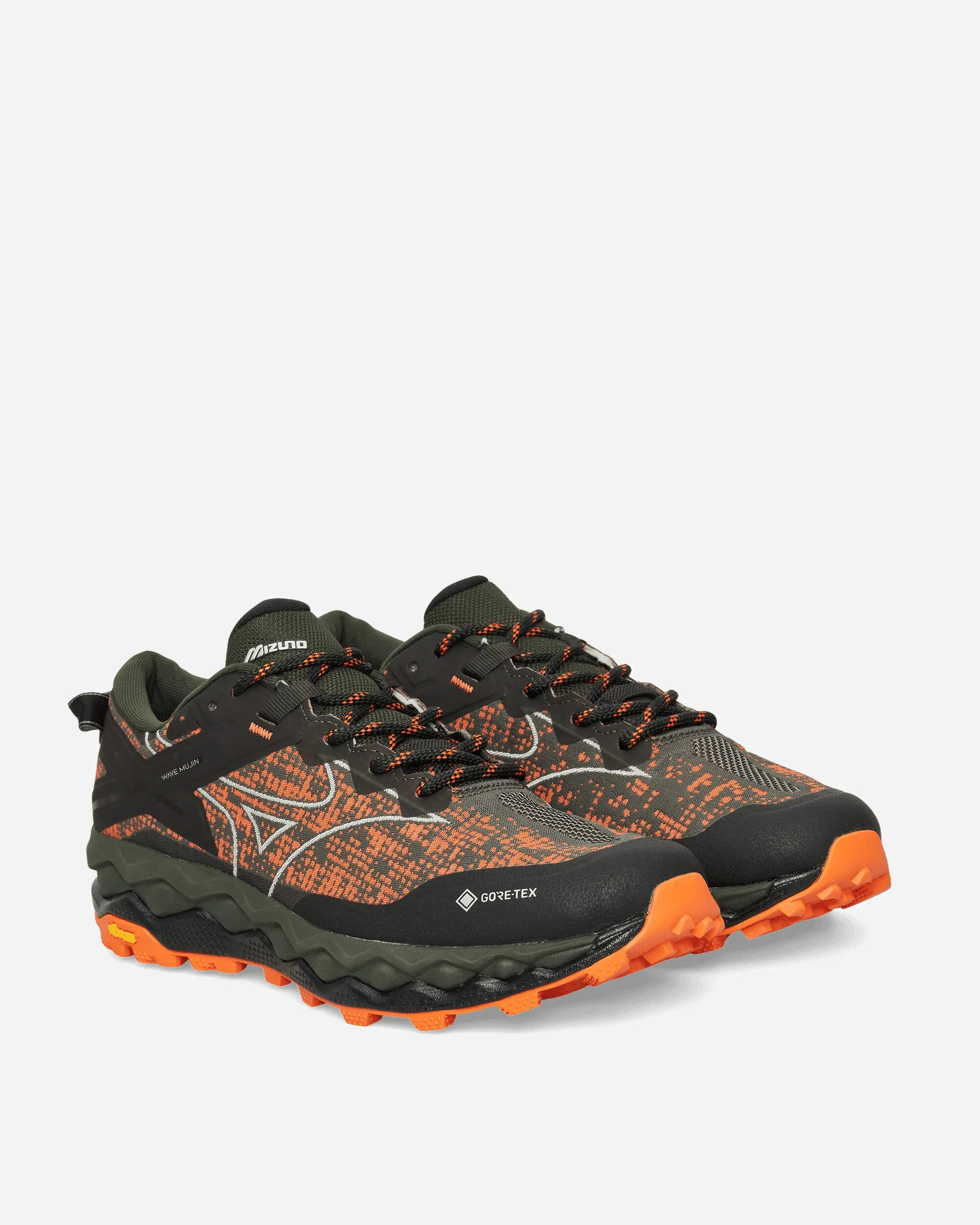 Maharishi Wave Mujin LS GTX Sneakers Vibrant Orange / Cool Gray