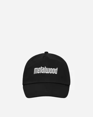Metal Logo 5-Panel Hat Black