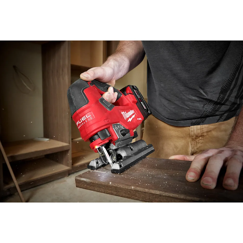 Milwaukee 2648-JB M18 18V Cordless Sander / Jig Saw w/ 5.0 AH Battery