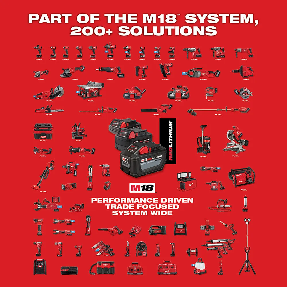 Milwaukee 2648-JB M18 18V Cordless Sander / Jig Saw w/ 5.0 AH Battery