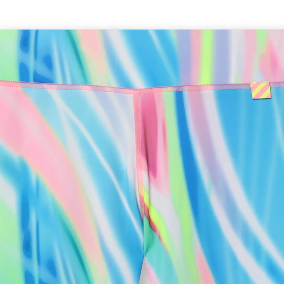 Multicolor Striped Leggings