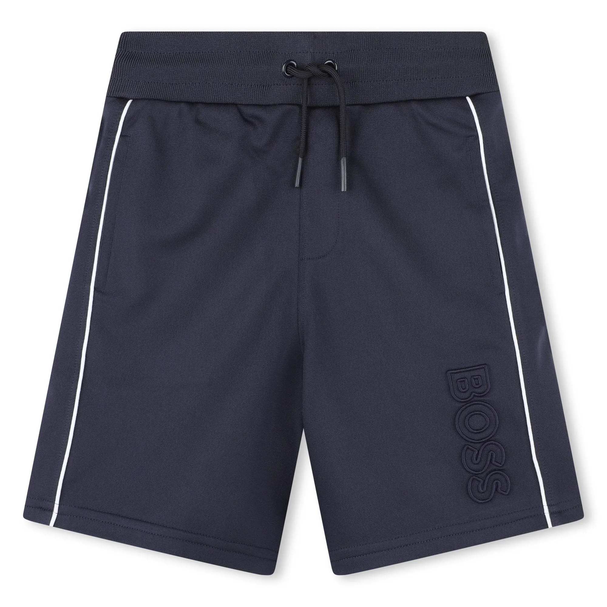 Navy Logo Shorts