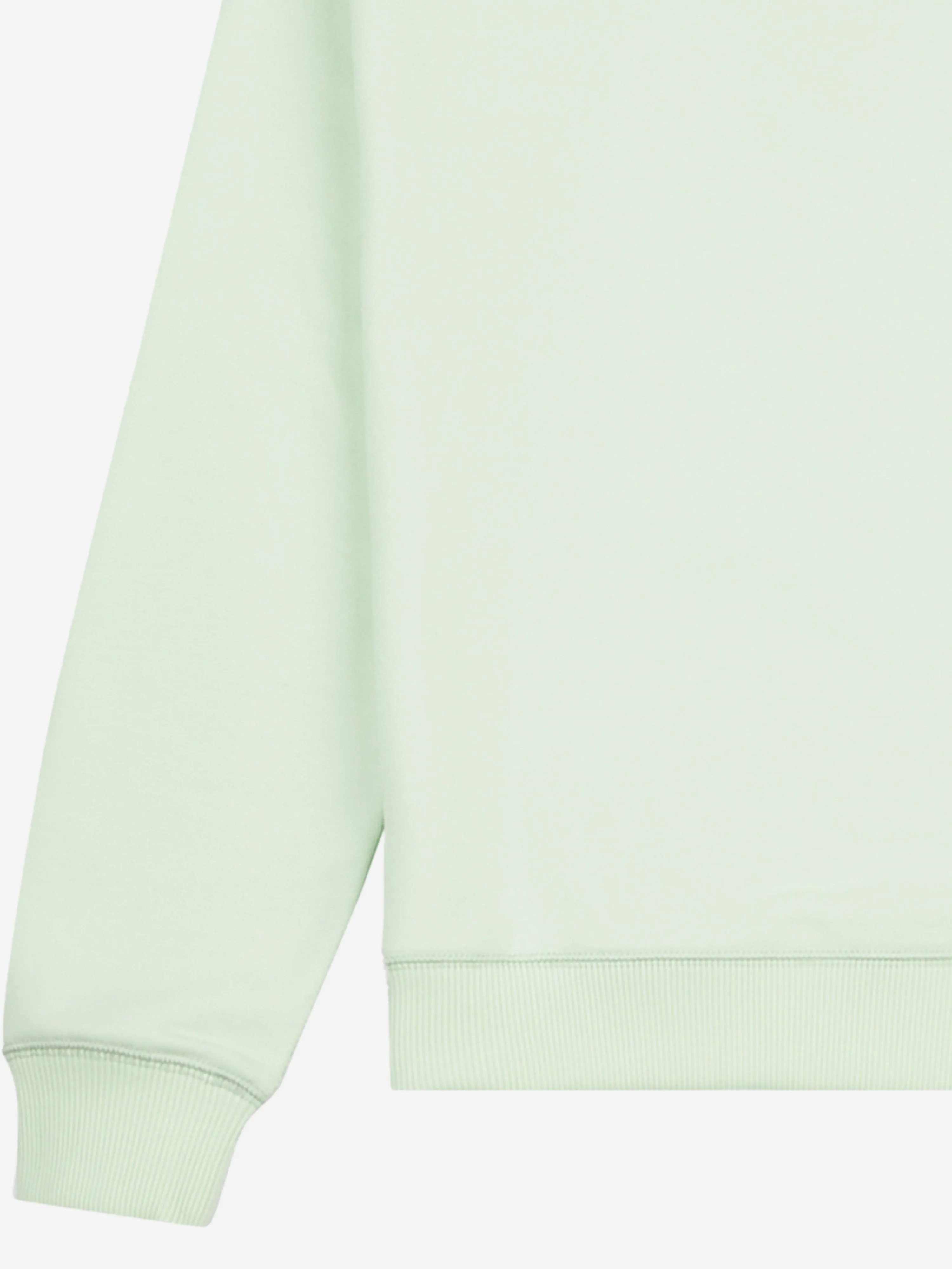 New Balance Girls French Terry Small Logo Sweatshirt in Green