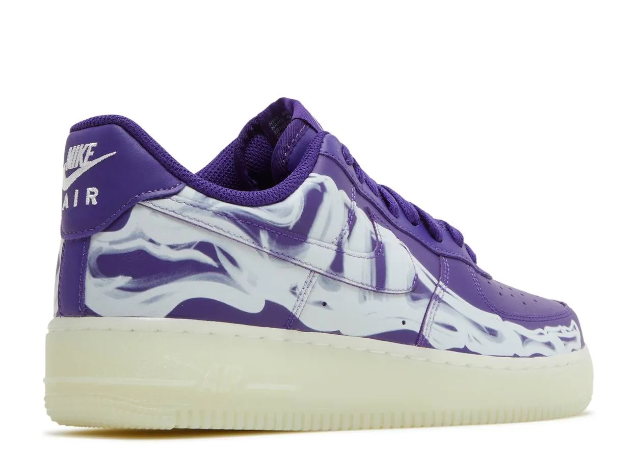 Nike Air Force 1 Low 'Purple Skeleton'