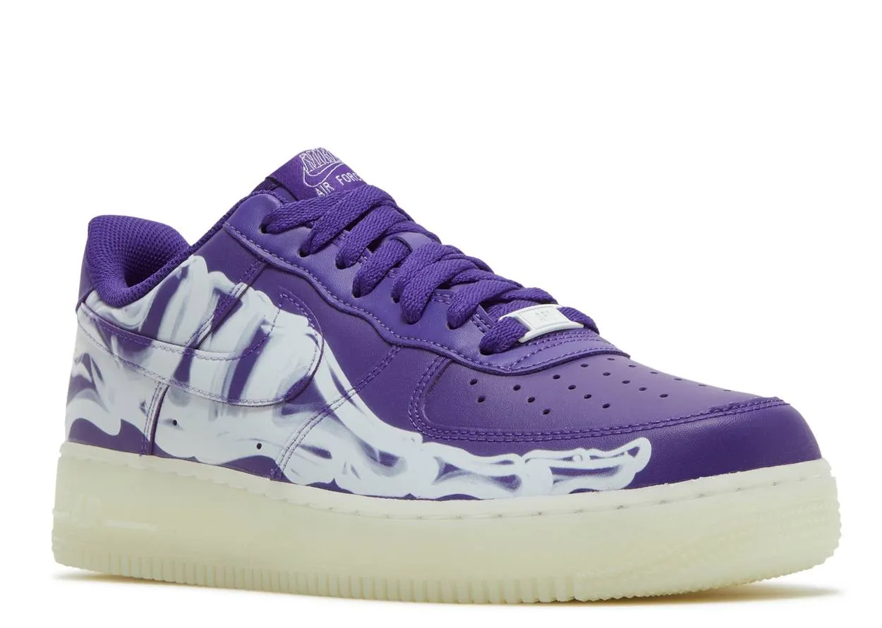 Nike Air Force 1 Low 'Purple Skeleton'