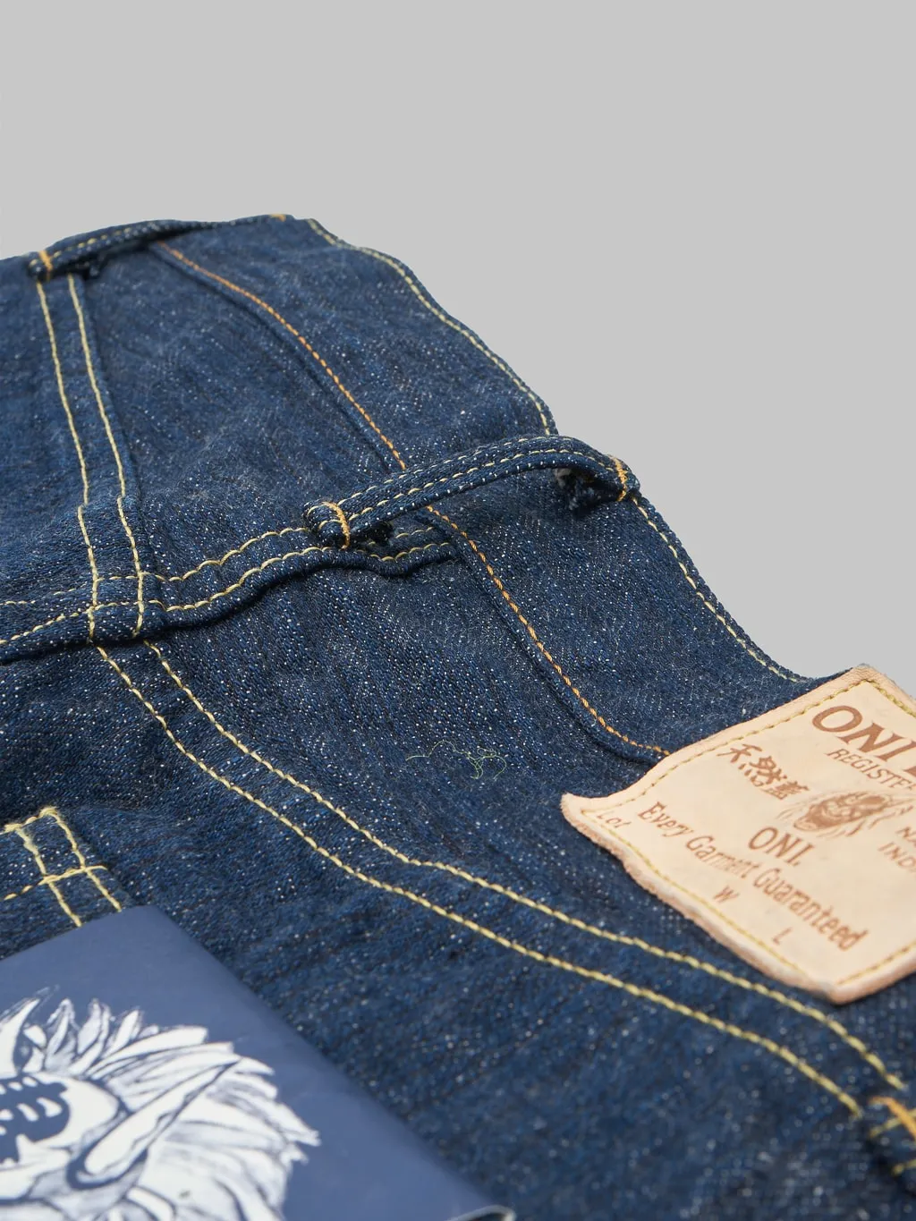 ONI Denim 288 Kiwami 16oz Natural Indigo Regular Straight Jeans