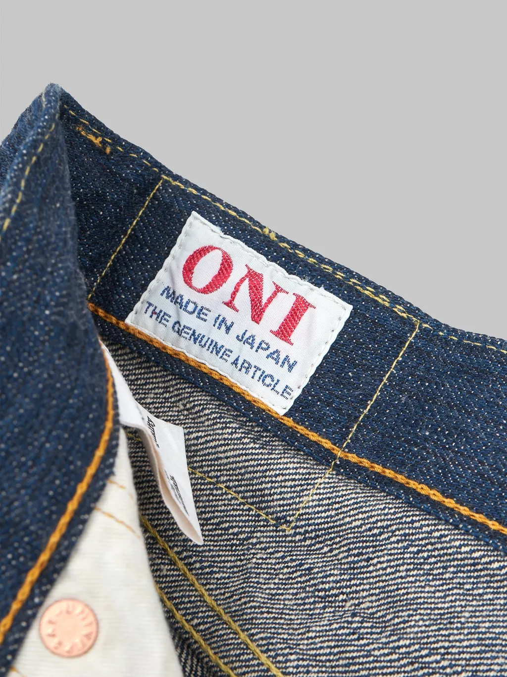 ONI Denim 288 Kiwami 16oz Natural Indigo Regular Straight Jeans
