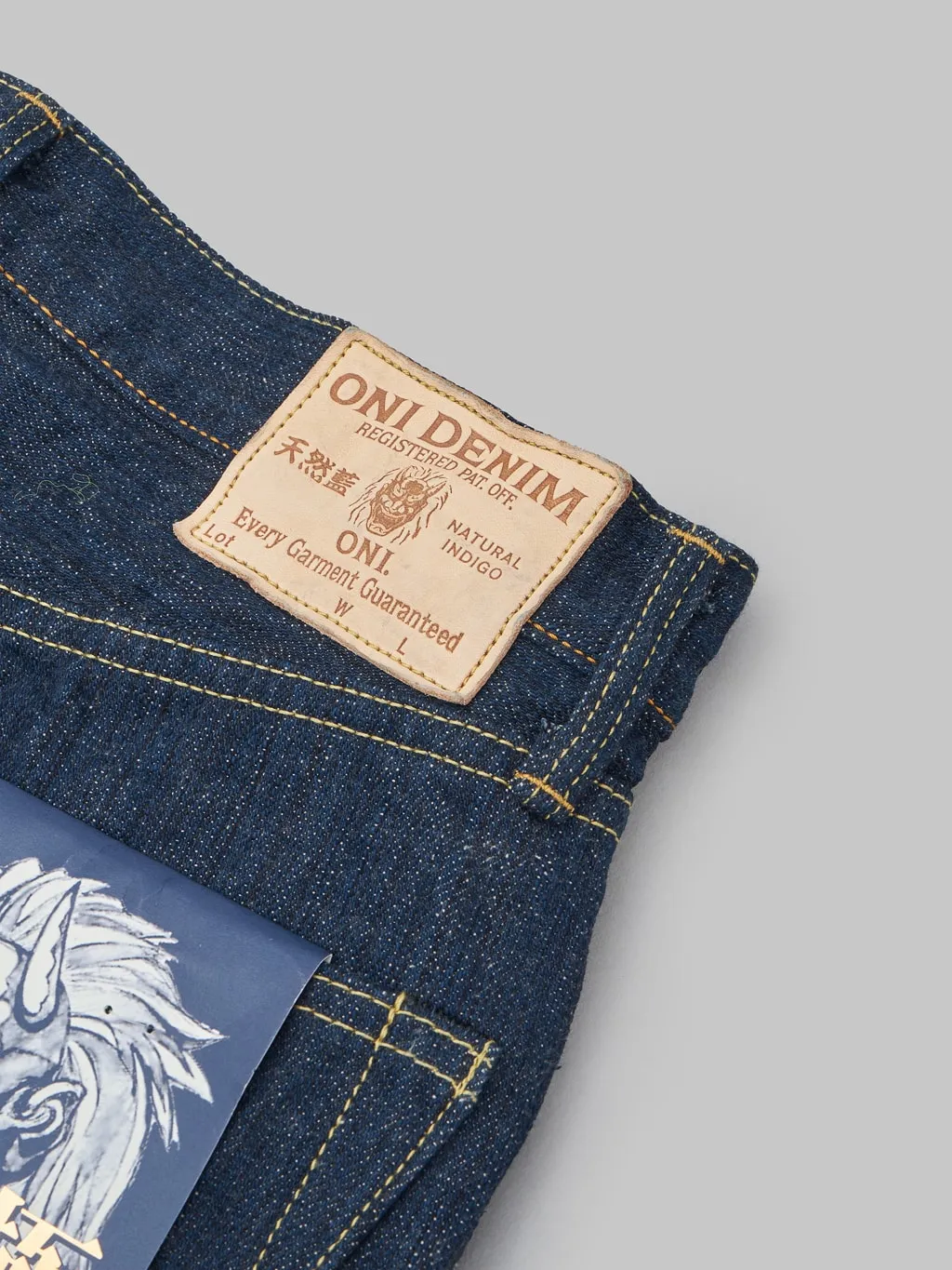 ONI Denim 288 Kiwami 16oz Natural Indigo Regular Straight Jeans