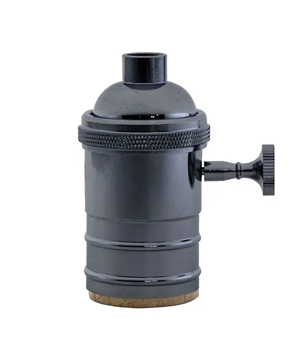 On/Off Key Switch Graphite Socket