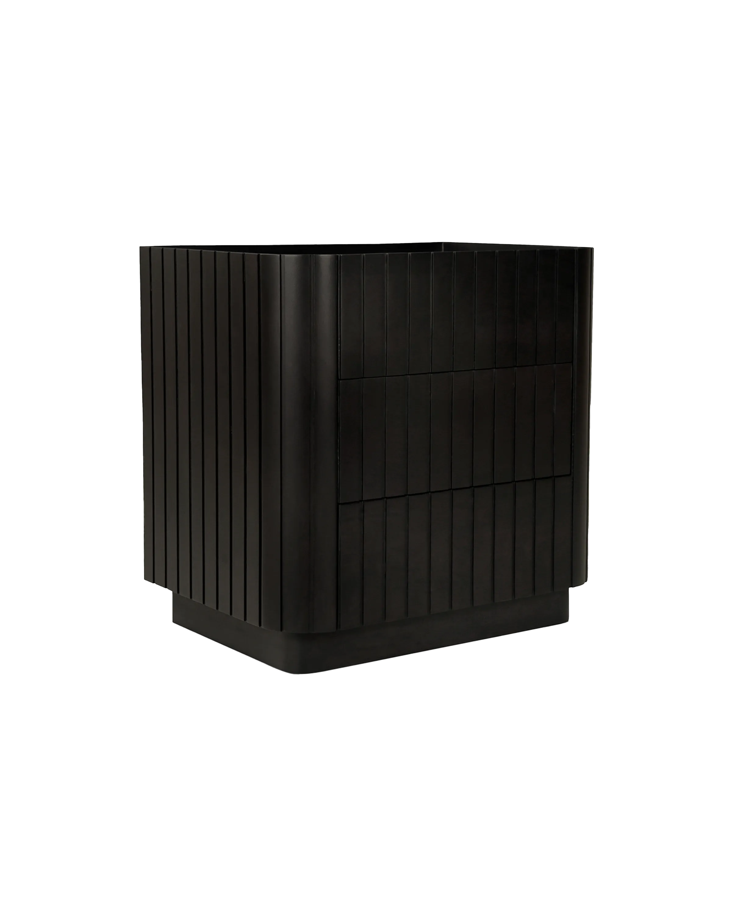 POVERA 3 DRAWER NIGHTSTAND