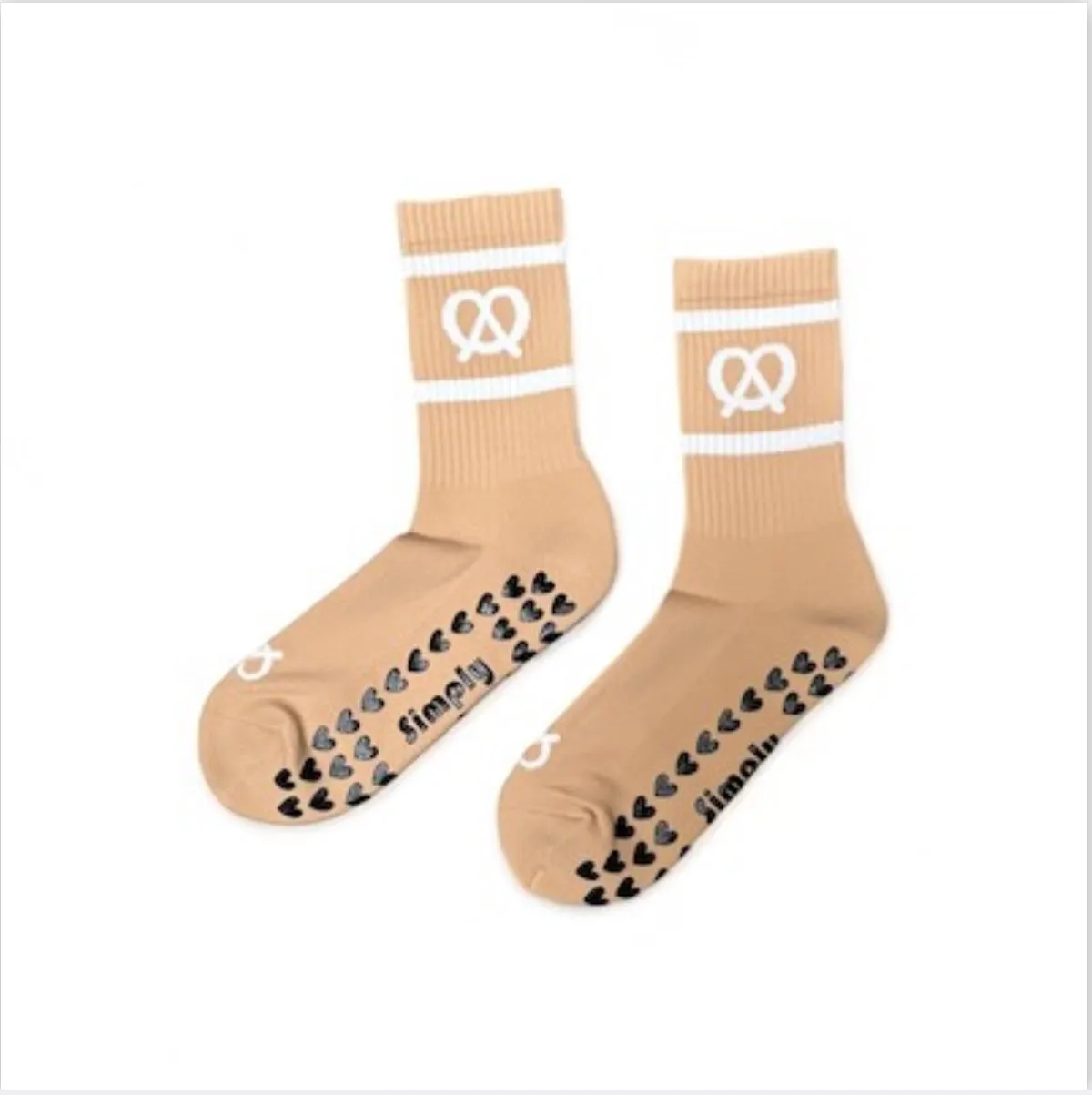 Pretzel - Crew Grip Socks