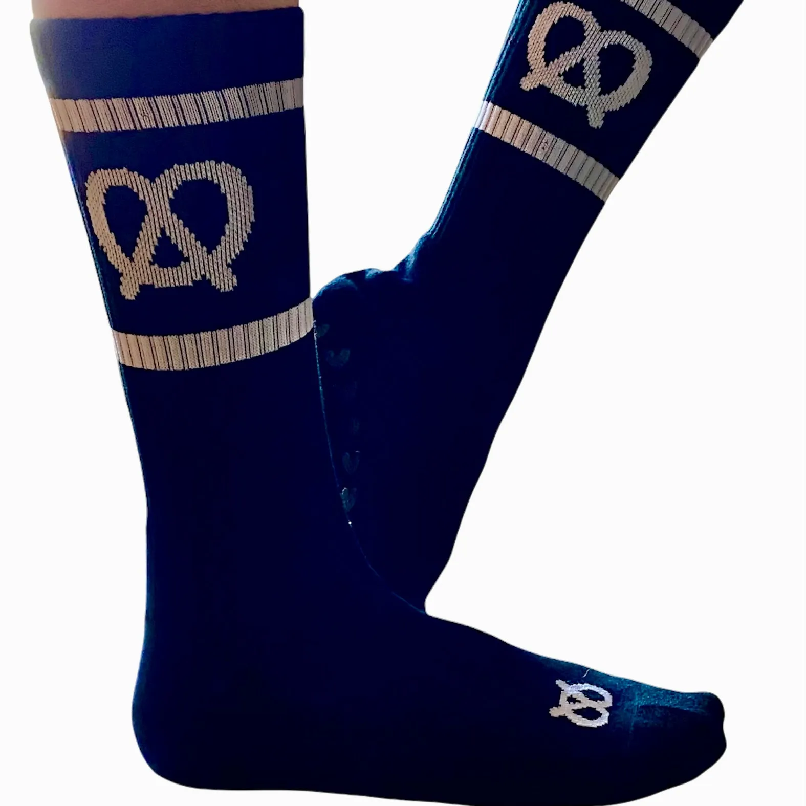 Pretzel - Crew Grip Socks