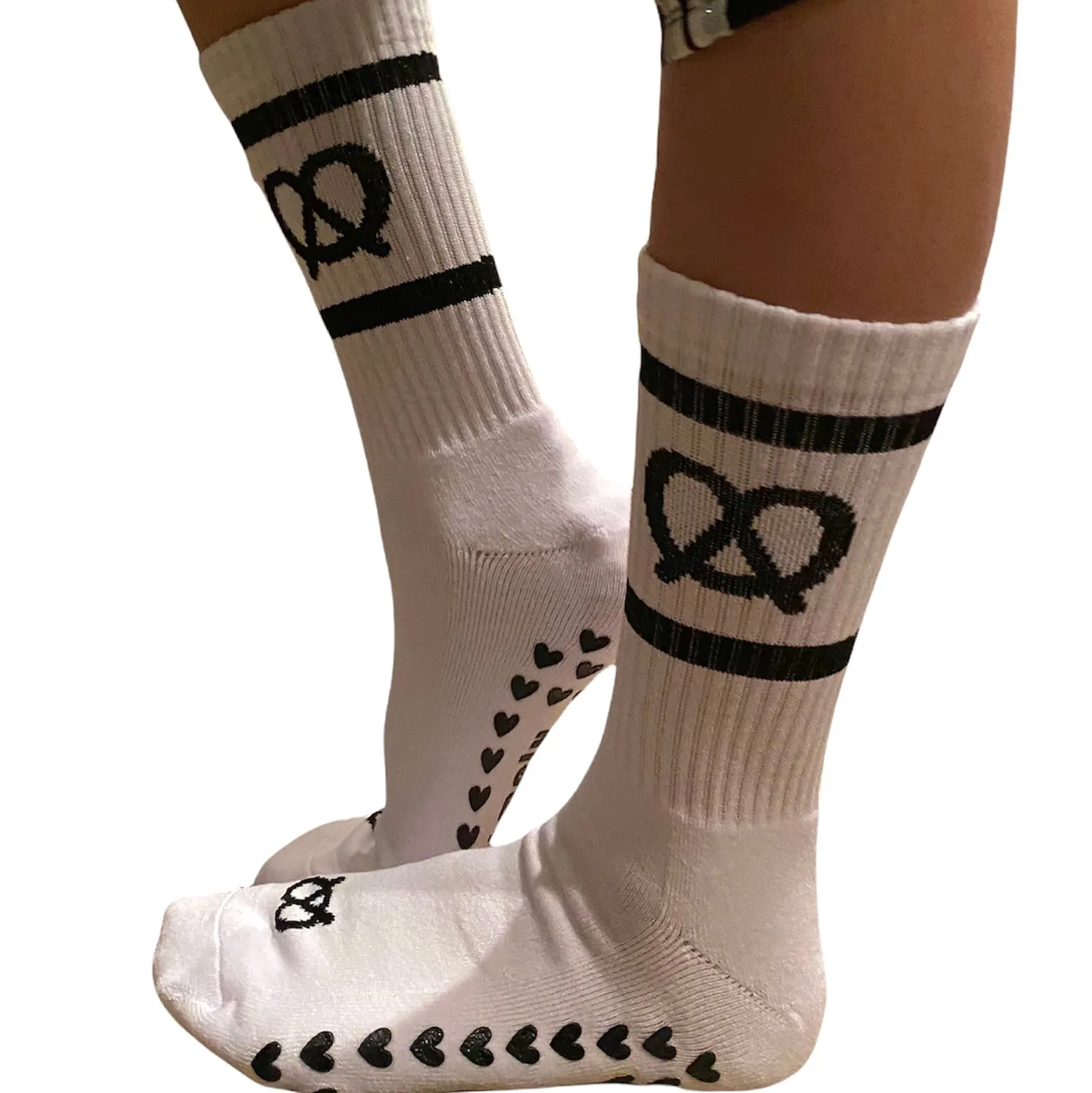 Pretzel - Crew Grip Socks