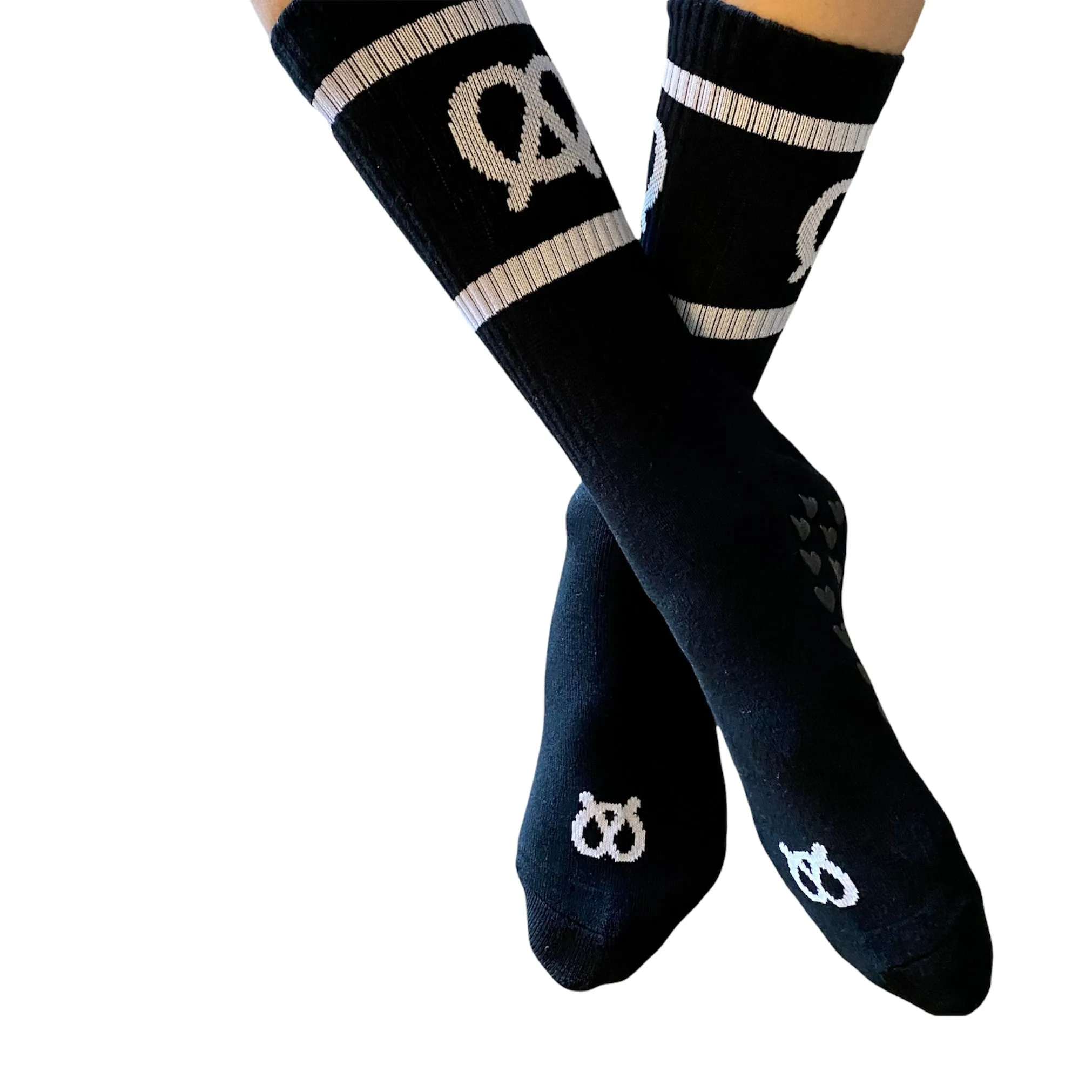 Pretzel - Crew Grip Socks