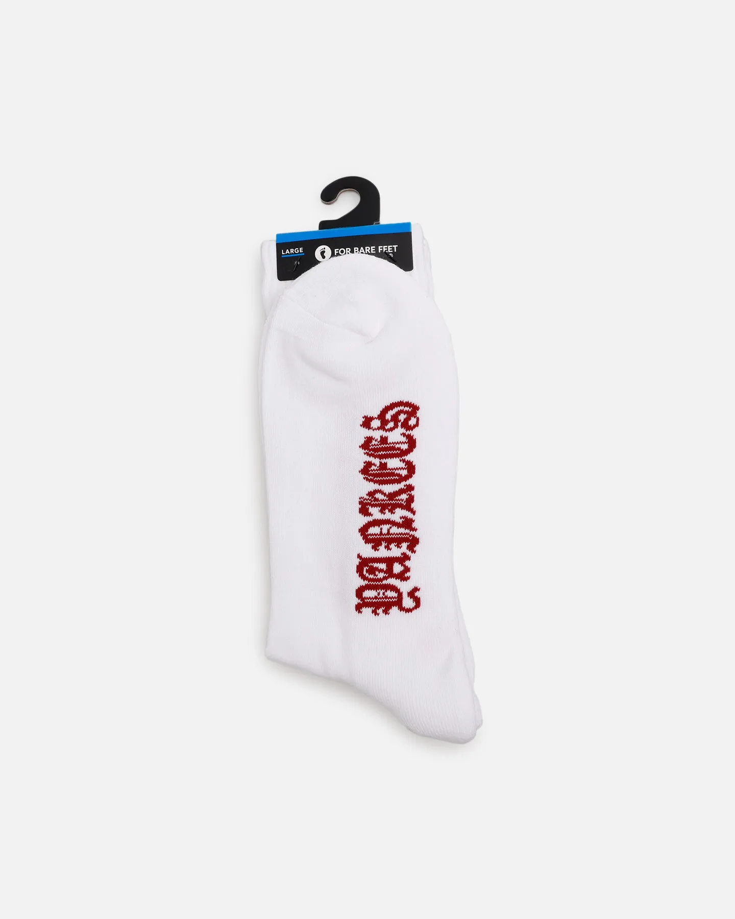 Pro Compression New York Yankees Gothic Script Crew Sock White