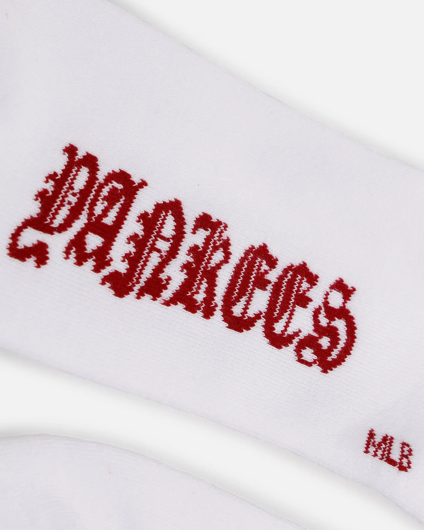 Pro Compression New York Yankees Gothic Script Crew Sock White