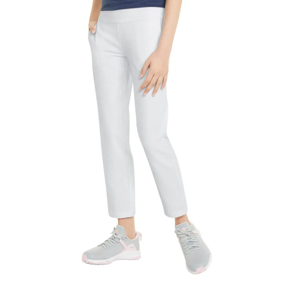 PUMA Pull On Golf Pants Bright White - 20 Girls