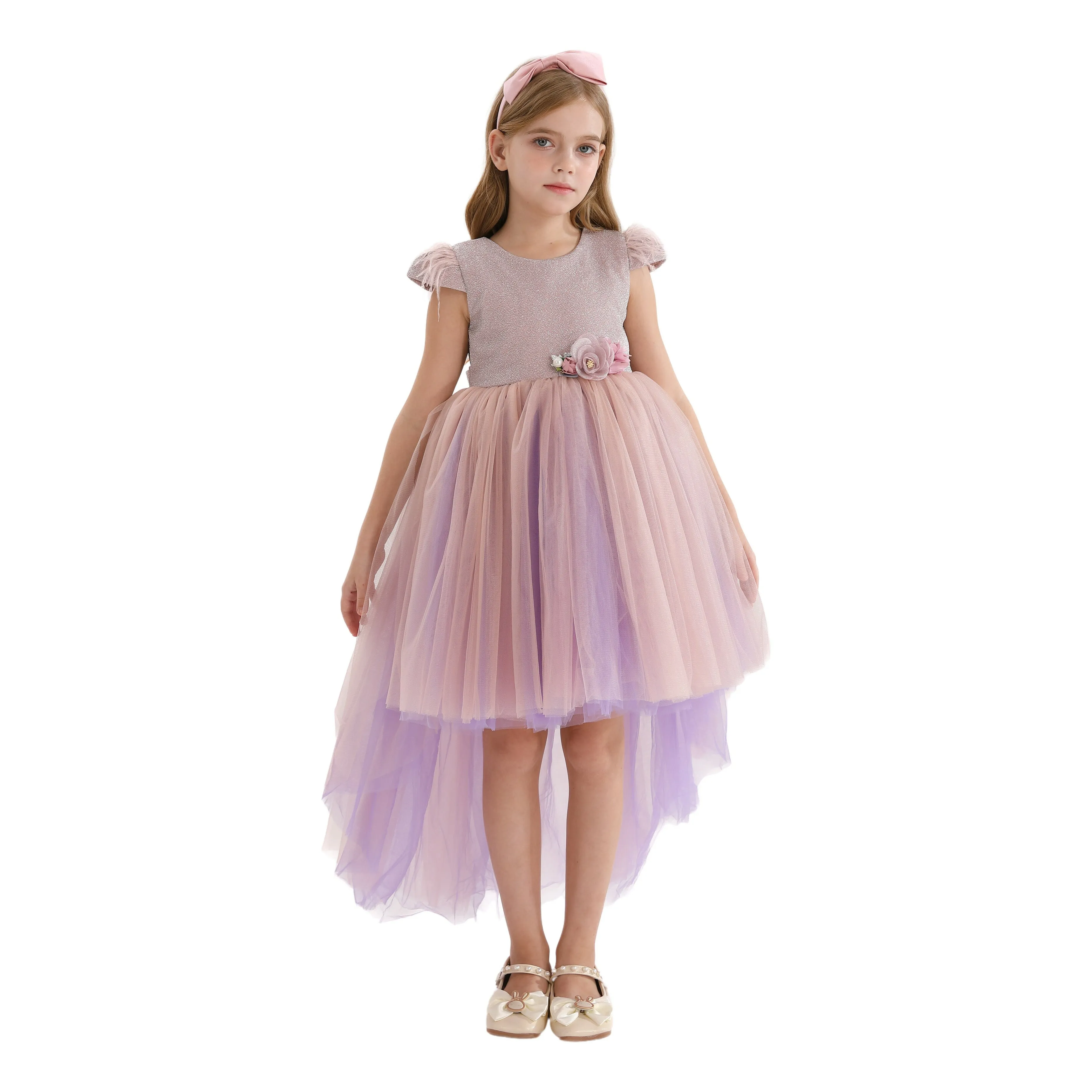Purple Abinante Glimmer Dress
