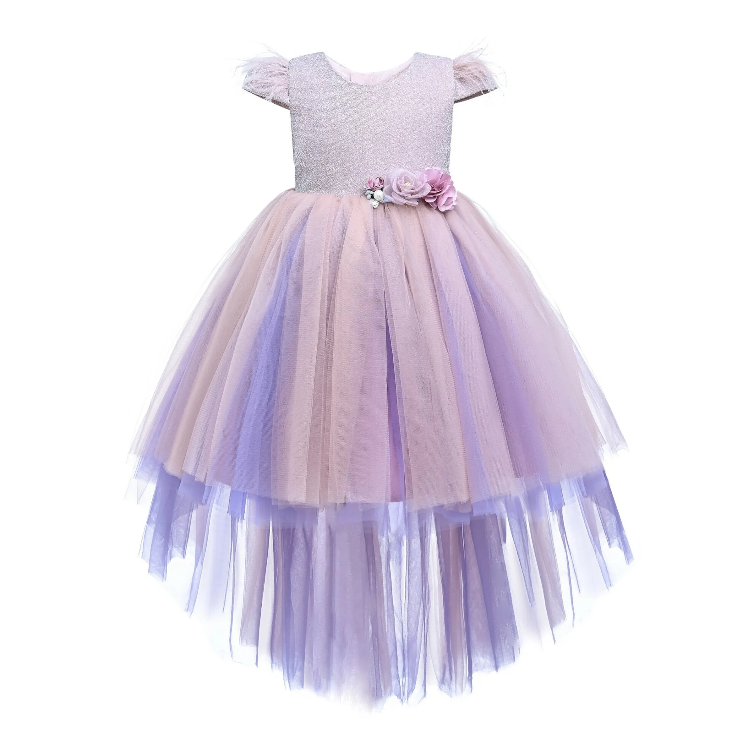 Purple Abinante Glimmer Dress