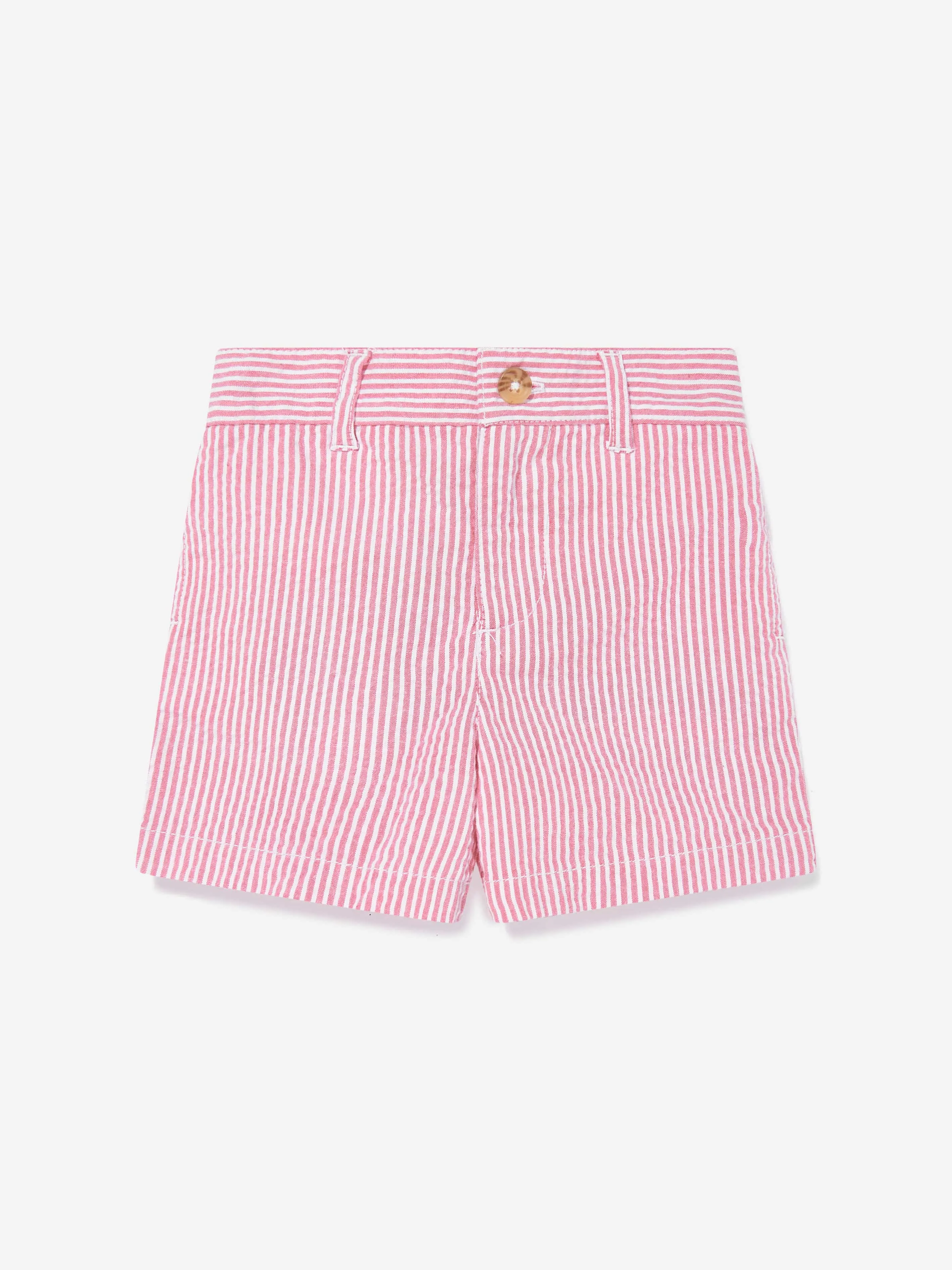 Ralph Lauren Baby Boys Short Set in Pink