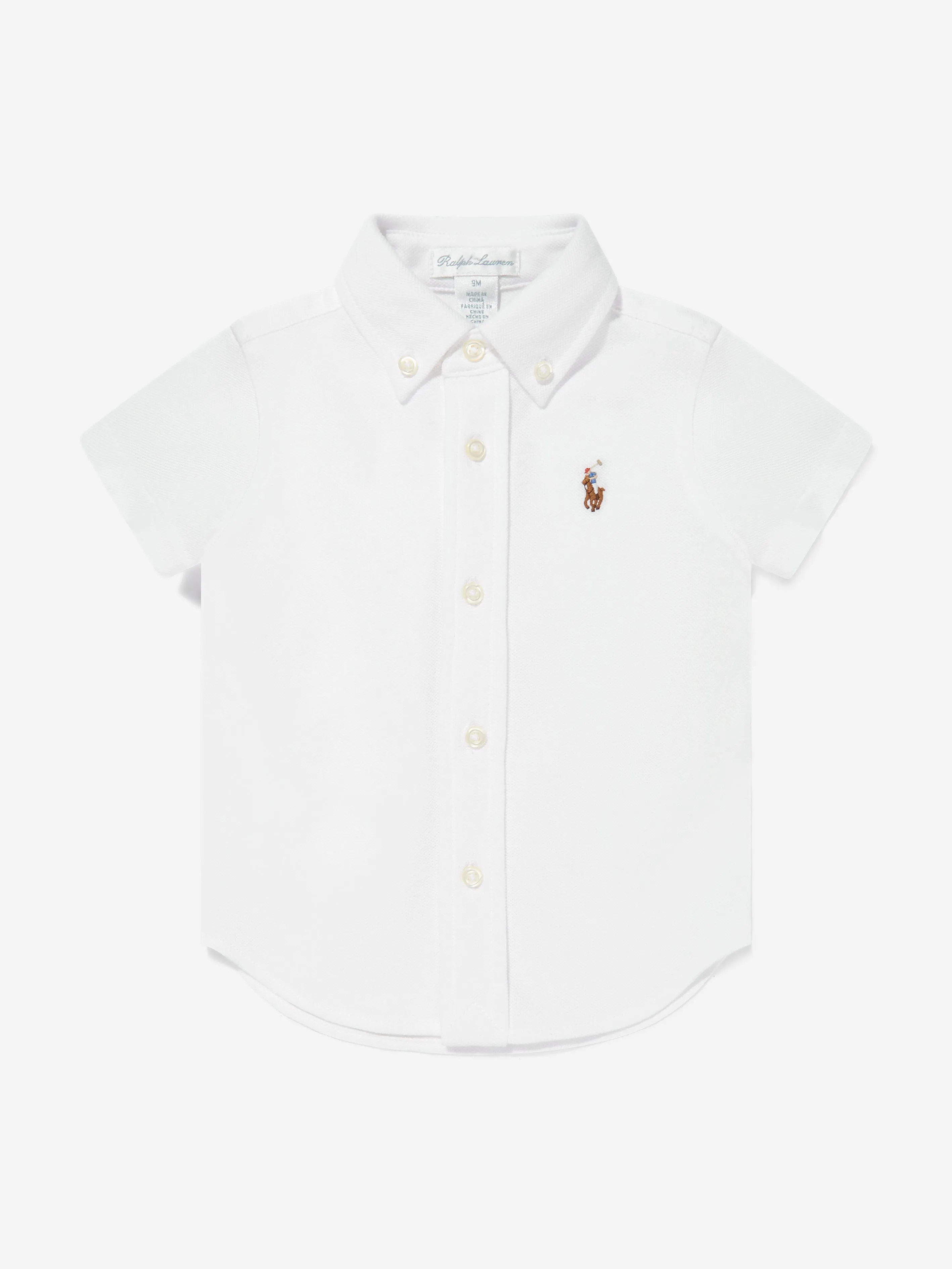 Ralph Lauren Baby Boys Short Set in Pink