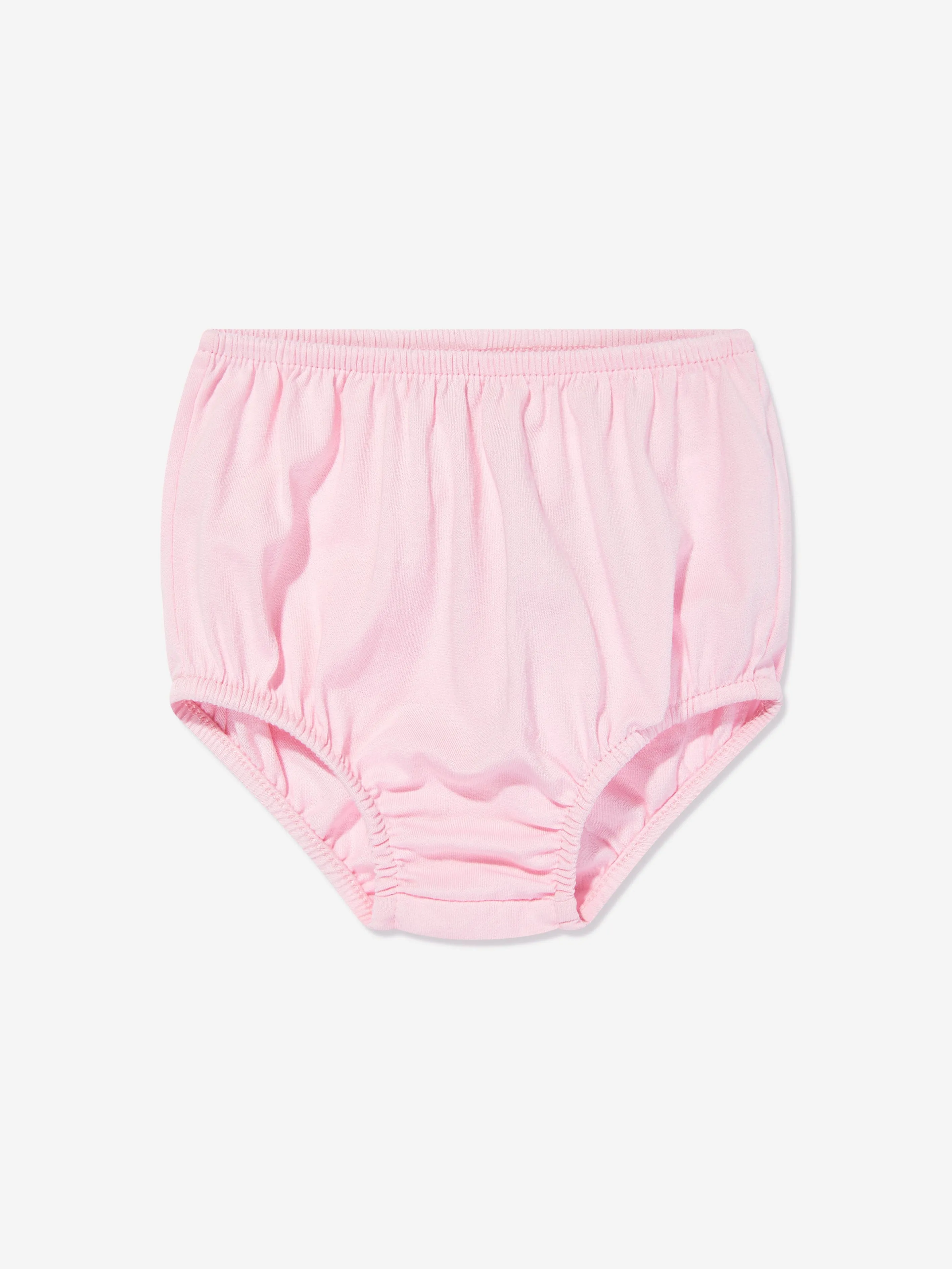 Ralph Lauren Baby Girls Ruffle Polo Dress With Bloomers in Pink