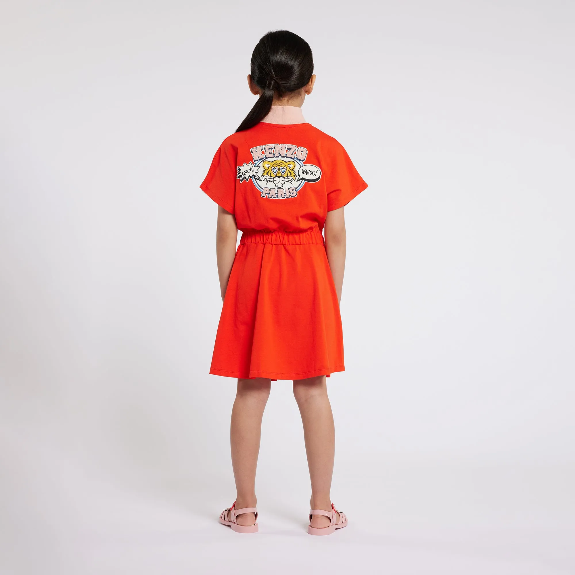 Red Tiger Logo Dress