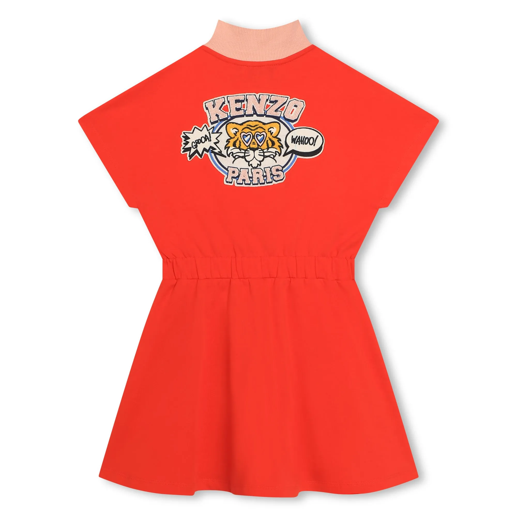 Red Tiger Logo Dress