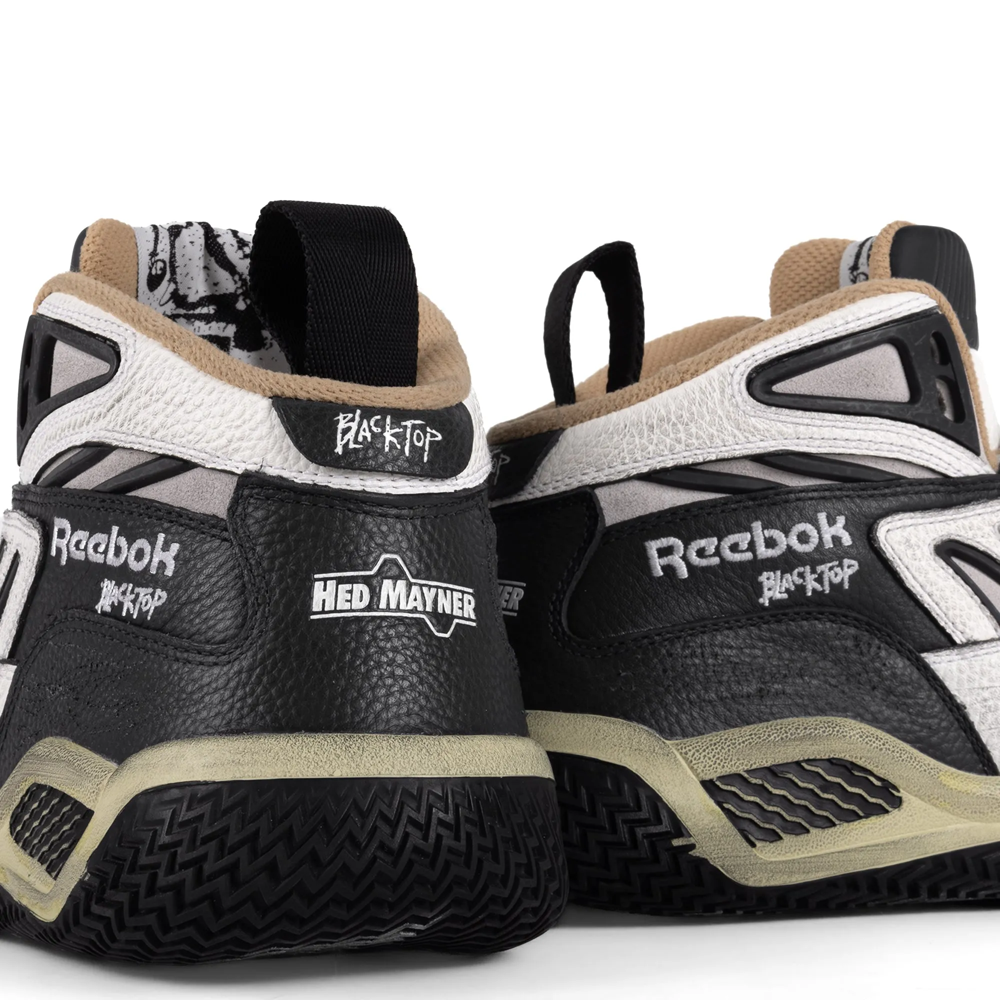 Reebok x Hed Mayner Blacktop Vintage Black/White
