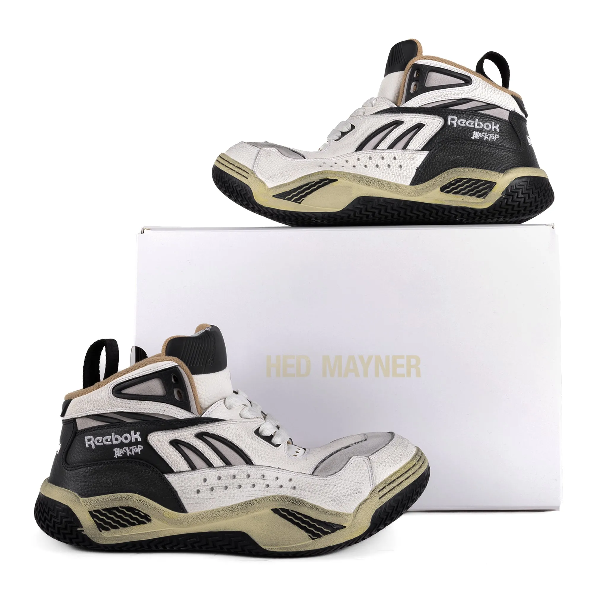 Reebok x Hed Mayner Blacktop Vintage Black/White