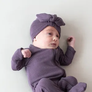 Ribbed Headwrap in Currant