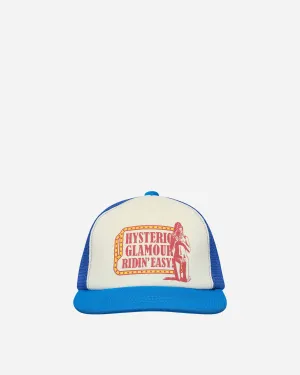 Ridin' Easy Trucker Hat Blue