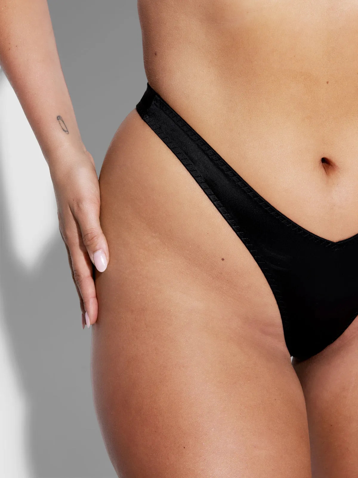 Rising Star Liquid Satin Tanga