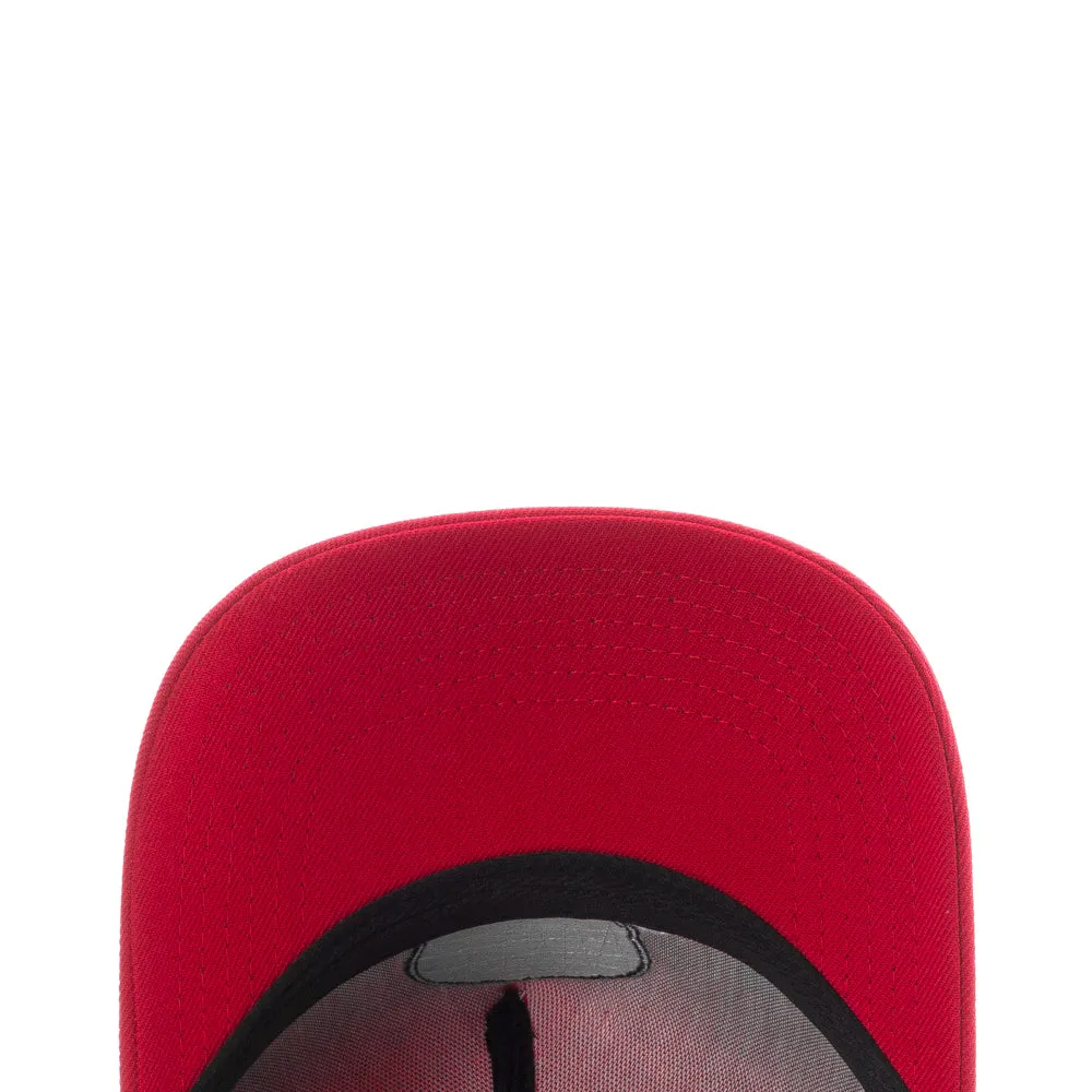 Rockets Sugar Skull Wool Blend Pinch Front Snapback