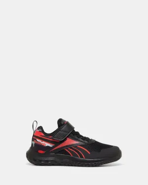 Rush Runner 5 El Ts Black/Energyred/Grey3