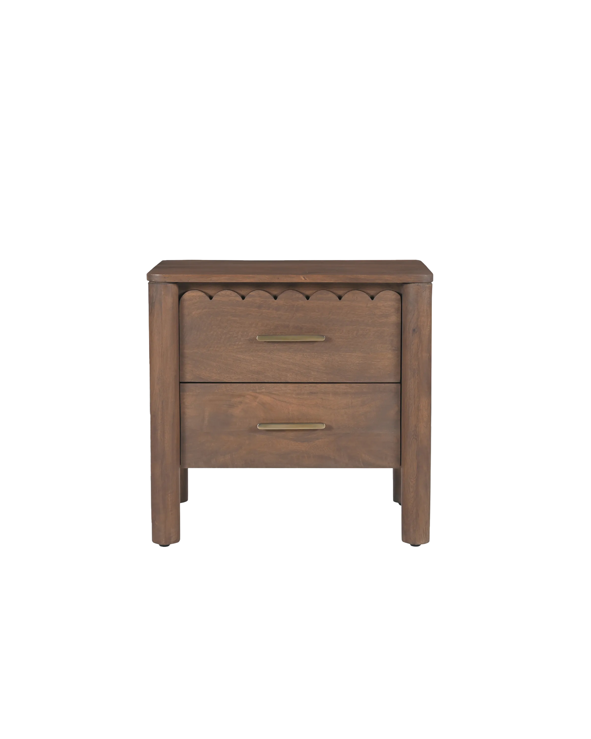 SCALLOP DETAIL NIGHTSTAND