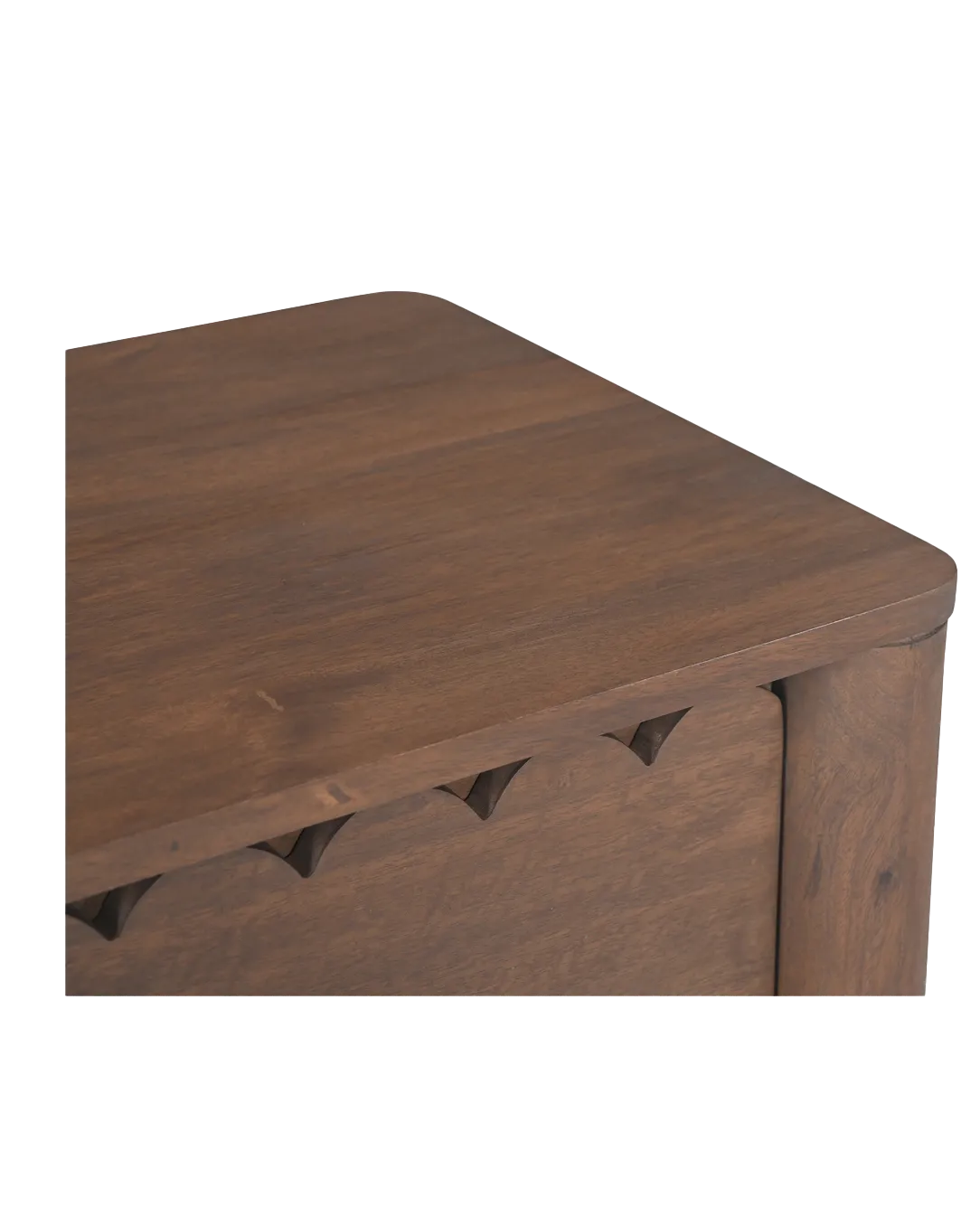SCALLOP DETAIL NIGHTSTAND