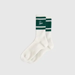SIGNATURE STRIPED CREW SOCKS